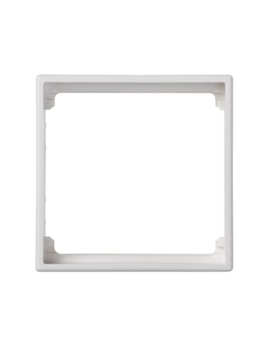 Placa adaptadora de mecanismos electrónicos Simon 27 para 1 elemento blanco Simon 500 Cima CON_CON 50011088-030