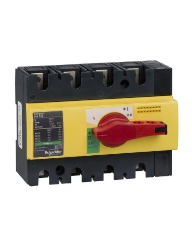 INTERPACT INS125 4P EMP ROJA+TAPA AMAR SCHNEIDER ELECTRIC 28927