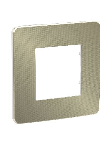 Marco 1 elem. Studio metal Bronce BL NU280250 SCHNEIDER ELECTRIC NU280250