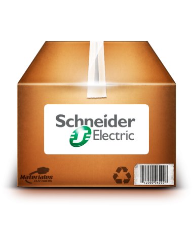 New Unica Base 2P 10A 1 mod. Aluminio SCHNEIDER ELECTRIC NU303130