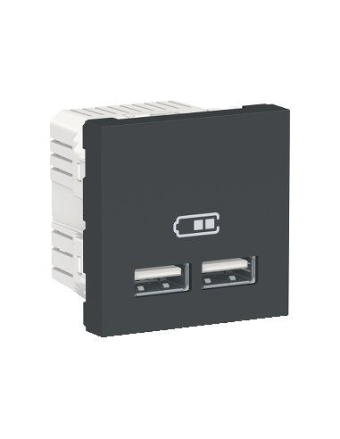 New Unica Cargador doble USB 2