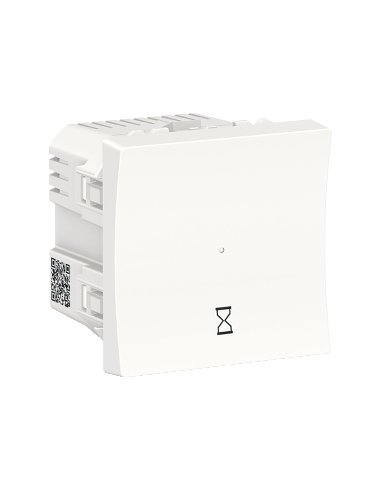 New Unica Interruptor temporizado 10A Blanco Polar SCHNEIDER ELECTRIC NU353518