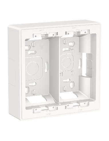 New Unica System+ - Caja de montaje PdT  - Superficie - 2 columnas SCHNEIDER ELECTRIC NU822418