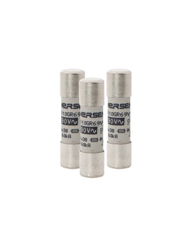 High-Speed Cylindrical Fuse 10x38 gR 690VAC 1A MERSEN L1014563 (EMBALAJE DE 10 UNIDADES)