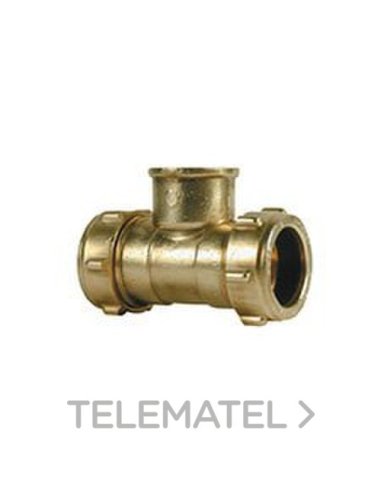 TE H CON ROSCA CILÍNDRICA 617 DIÁMETRO 22X3/4X22MM IBP ATCOSA GG45020617-- (EMBALAJE DE 5 UNIDADES)