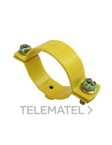 ABRAZADERA M8 CTA 26MM ACERO AMARILLO HYD_HYD 140726 (EMBALAJE DE 50 UNIDADES)