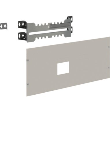 Kit equipamiento vertical para 2 interruptores automáticos h3+ P160 sistema quadro 600x300mm HAGER UC163P