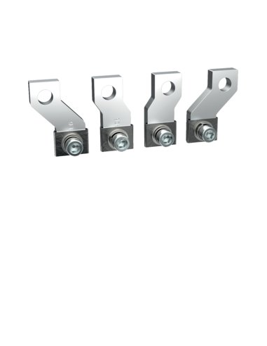 Pletinas prolongadoras separadoras de bornes interruptores x630/P630 (400A) 4P HAGER HYW012H