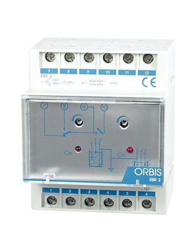 EBR-2 230 V. CONTROL NIVEL DE LIQUIDO 2 MODULOS POZO O DEPOSITO 230 V OB230230 - A000889845 ORBIS OB230230