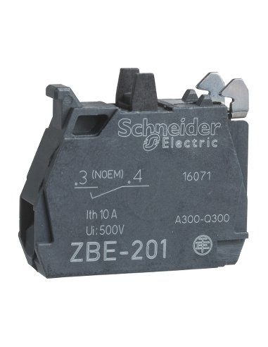 Bloque de contacto 1no - A001150697 SCHNEIDER ELECTRIC ZBE1016P