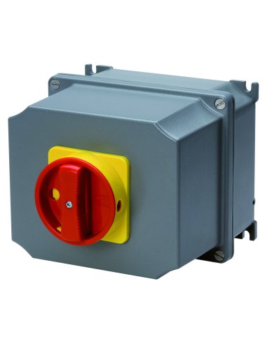 INTERRUPTOR ROTATIVO - DE SUPERFICIE - MANDO - ATEX - CAJA DE ALUMINIO - MANETA ROJA -  - A000174442 GEWISS GW70472