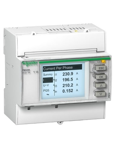 Medidor de energía PM3200 - A001134123 SCHNEIDER ELECTRIC METSEPM3200