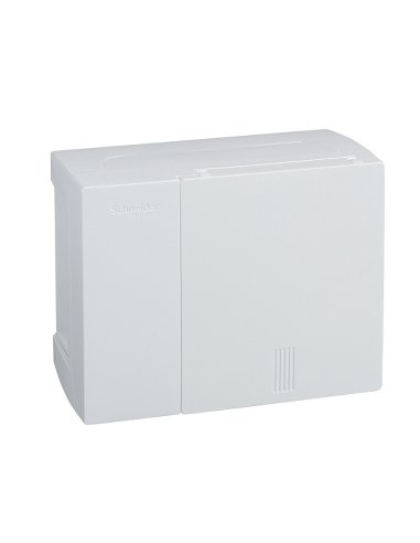 Resi9 MP - Caja de distribución - Superficie - 1 fila - 6 mód. - Puerta blanca - A001134538 SCHNEIDER ELECTRIC MIP10106