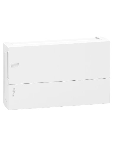 Resi9 MP - Caja de distribución - Superficie - 1 fila - 18 mód. - Puerta blanca - A001134544 SCHNEIDER ELECTRIC MIP10118