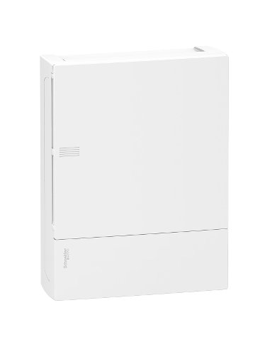 Resi9 MP - Caja de distribución - Superficie - 2 fila - 24 mód.- Puerta blanca - A001134546 SCHNEIDER ELECTRIC MIP10212