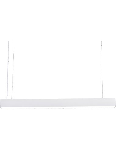 LUMINARIA 1135X62X82MM 30W 4000K CRI90 3000LM TRIAC BLANCA DIFUSOR PRISMÁTICO - A003947712 ROBLAN SETLFBP