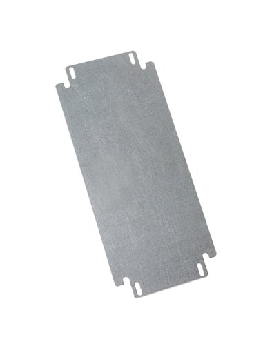 PLACA MONTAJE METÁLICA LISA 600x200 (PARA CAJA BORNAS) - A001603594 IDE PLT6020