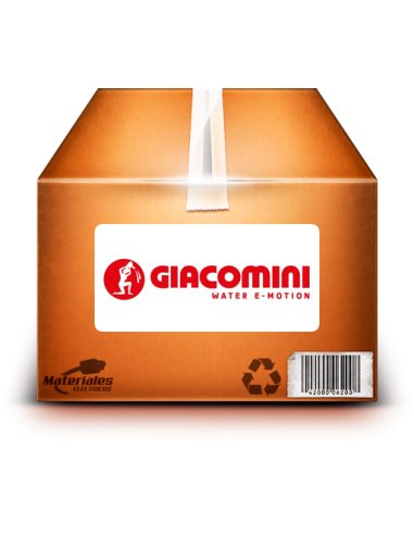 RACOR RECTO M 311 3/4X22 CON ADAPTADOR TUBO COBRE GIACOMINI 311Y003