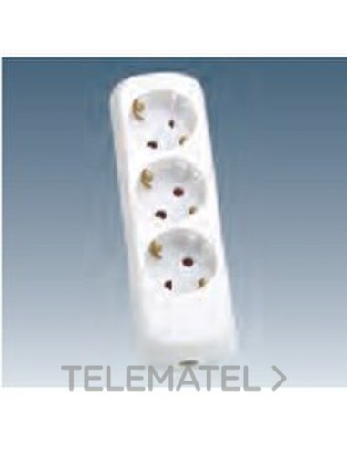 BASE 3 BIPOLAR T.T. LATERAL + SEGURIDAD - A000036598 SIMON 10403-31