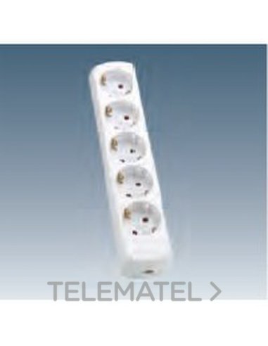 BASE 5 BIPOLAR T.T. LATERAL + SEGURIDAD - A000036600 SIMON 10405-31 (EMBALAJE DE 10 UNIDADES)