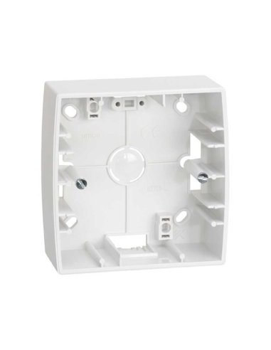 Caja de superficie alta para 1 elemento blanco Simon 82 - A000040048 SIMON 82751-30