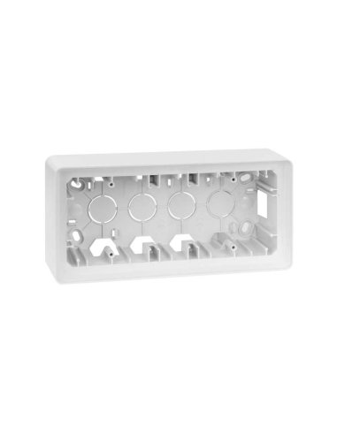 Caja de superficie para 3 elementos blanco Simon 82 Detail - A001210040 SIMON 8200770-030