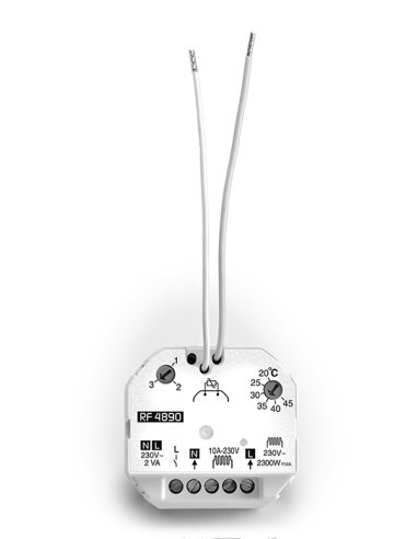 RECEPTOR RF4890 PARA SUELO RADIANTE ELÉCTRICO - A001289440 DELTA DORE 6050615