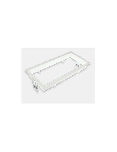 CONJUNTO ACCESORIOS EMPOTRAR TECHO XENA FLAT BLANCO AMD0041 - A001355084 ZEMPER AMD0041