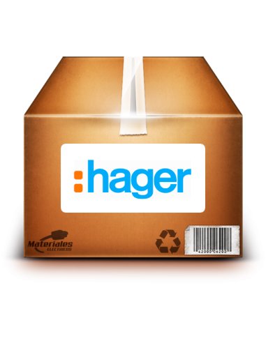 Etiqueta en blanco - A001478253 HAGER WS604 (EMBALAJE DE 10 UNIDADES)