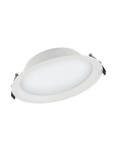 Downlight DL ALU DN200 25W/3000K WT IP44 2250lm 50000h - A001629438 LED_LED 4058075091498 (EMBALAJE DE 8 UNIDADES)