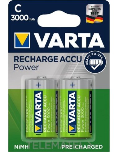 ACUMULADOR DE CONSUMO C 3000MAH (BLÍSTER 2U) - A002951255 VARTA 56714101402