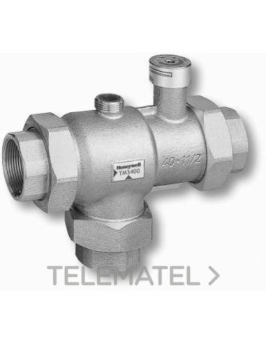 VÁLVULA MEZCLADORA TERMOSTÁTICA AGUA CALIENTE SANITARIA 45-65 H 1/2 - A003010380 HONEYWELL TM3400.916