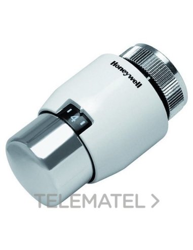 CABEZAL TERMOSTÁTICO POSICIÓN ANTIHIELO 6-26°C BLANCO / CROMO - A003010603 HONEYWELL T4021