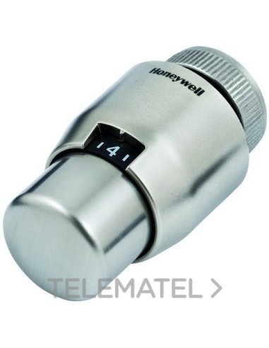 CABEZAL TERMOSTÁTICO POSICIÓN ANTIHIELO 6-26°C CEPILLADO / CEPILLADO - A003011019 HONEYWELL T4111