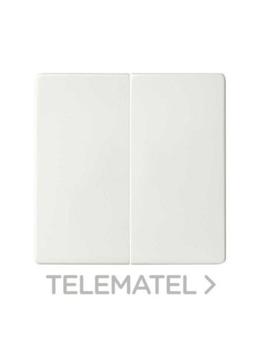 Tecla doble para mecanismos doble blanco mate Simon 82 Concept - A003870700 SIMON 8202126-090