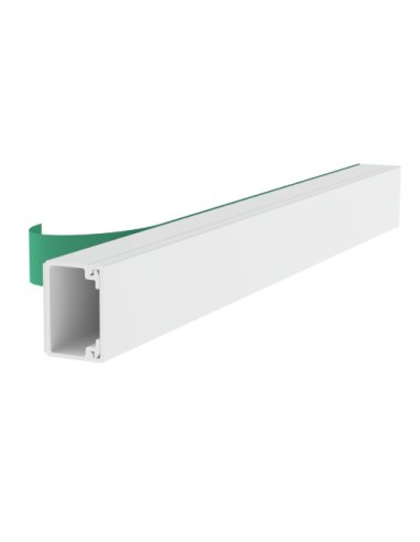 78 Moldura autoadhesiva blanco RAL9010 20x30 U23X 78043-2A - A004569107 UNEX 78043-2A (EMBALAJE DE 48 UNIDADES)