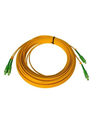 Latiguillo duplex de fibra óptica preconectorizado SC/APC monomodo (SM) LSFH y Euroclas - A005575500 TELEVES 232651