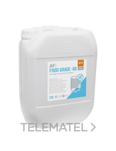 Anticongelante apto industria alimentria. Base Proplene Glycol USP. - A006180473 CH QUIMICA 10291520 (EMBALAJE DE 20 UNIDADES)