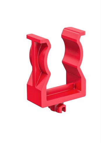 Clip Fijación tubo DN25 rojo - A006688923 PEMSA 81000279