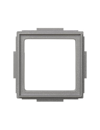 Placa adaptadora gris esmeril Simon 27 Scudo - A000037078 SIMON 2705088-063