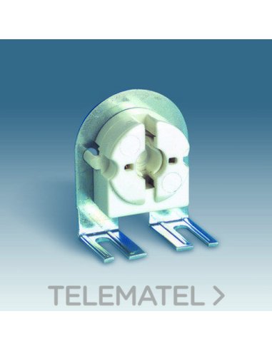 Portalámparas fluoresc. con soporte met. - A000038110 SIMON 55572-31