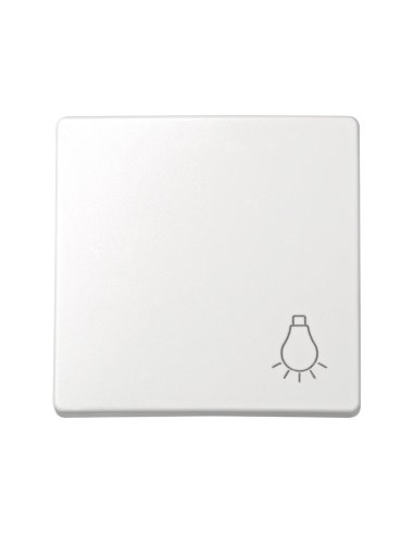 Tecla individual con grabado luz para pulsador blanco Simon 73 Loft - A000038732 SIMON 73018-60