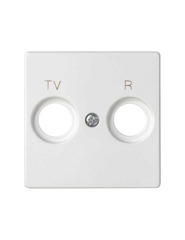 Placa para tomas inductivas de R-TV blanco Simon 82 - A000039726 SIMON 82053-30