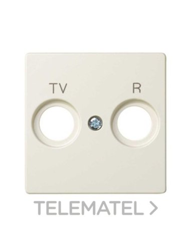 Placa para tomas inductivas de R-TV marfil Simon 82 - A000039727 SIMON 82053-31