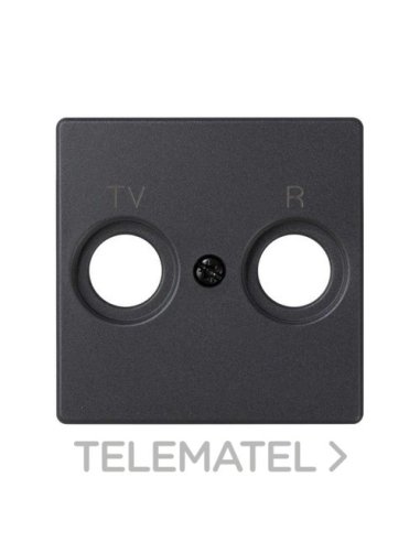 Placa para tomas inductivas de R-TV grafito Simon 82 - A000039730 SIMON 82053-38