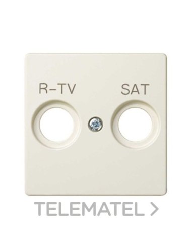 Placa para tomas inductivas de R-TV+SAT marfil Simon 82 - A000039829 SIMON 82097-31