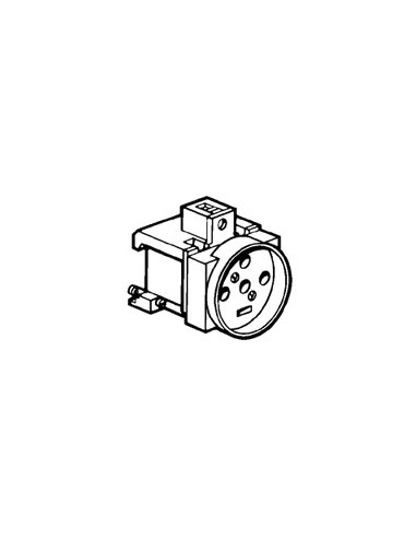 Toma de corriente - 20A - 400 V~ - 3P+N+T - con obturador - A000127635 LEGRAND 004292