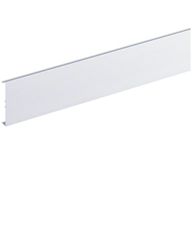 Tapa aluminio anodizado BRAP 65x100 - A000146874 HAGER BRAP0802ELN (EMBALAJE DE 16 UNIDADES)