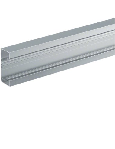 Canal aluminio anodizado BRAP 65x130 - A000146876 HAGER BRAP651301ELN (EMBALAJE DE 8 UNIDADES)