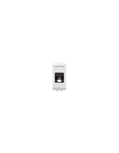 BASE RJ45 - CATEGORÍA 6 - UTP - 1 MÓDULO – CHORUSMART - BLANCO BRILLANTE - A000168347 GEWISS GW10423